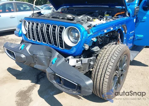 2024 Jeep Wrangler Sahara 4Xe from USA, damaged, VIN 1C4RJXP69RW211618